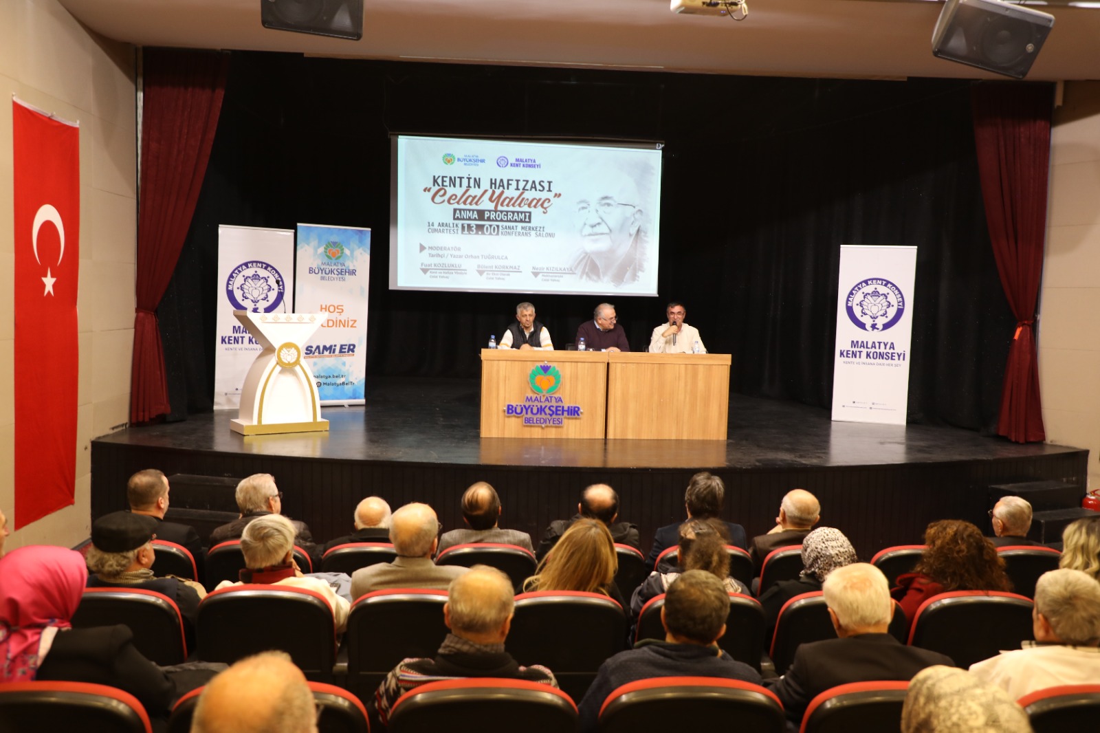 Malatya Kent Konseyi “Kentin Hafızası Celal Yalvaç”ı Anma Programı Düzenledi