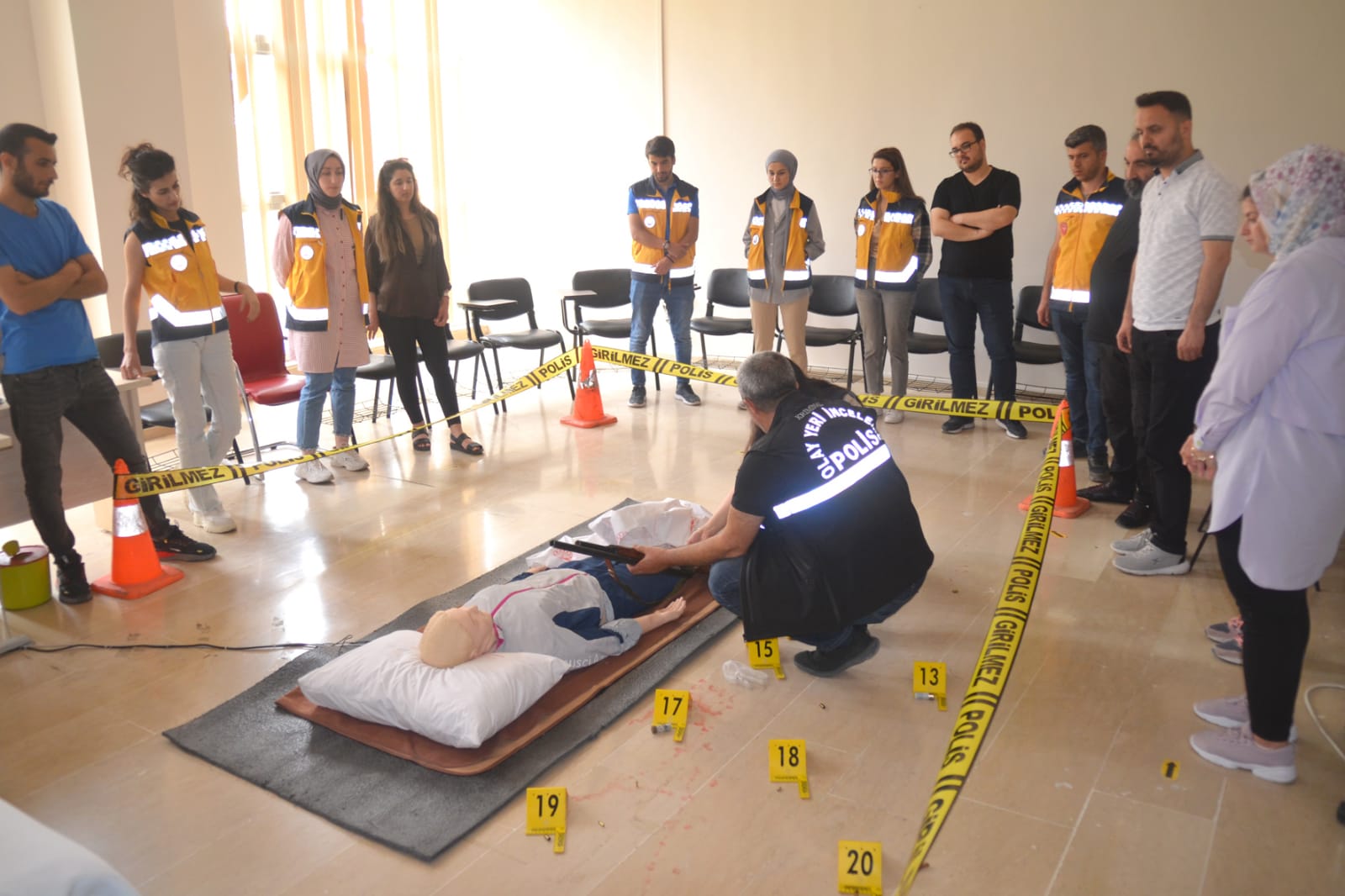 Malatya Polisinden Acil Sağlık Hizmetleri Personeline Eğitim