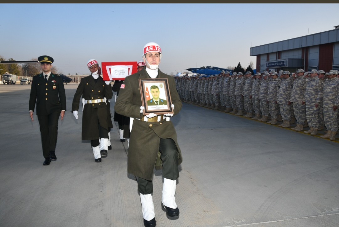 Malatya Şehidini Son Yolculuğuna Uğurladı