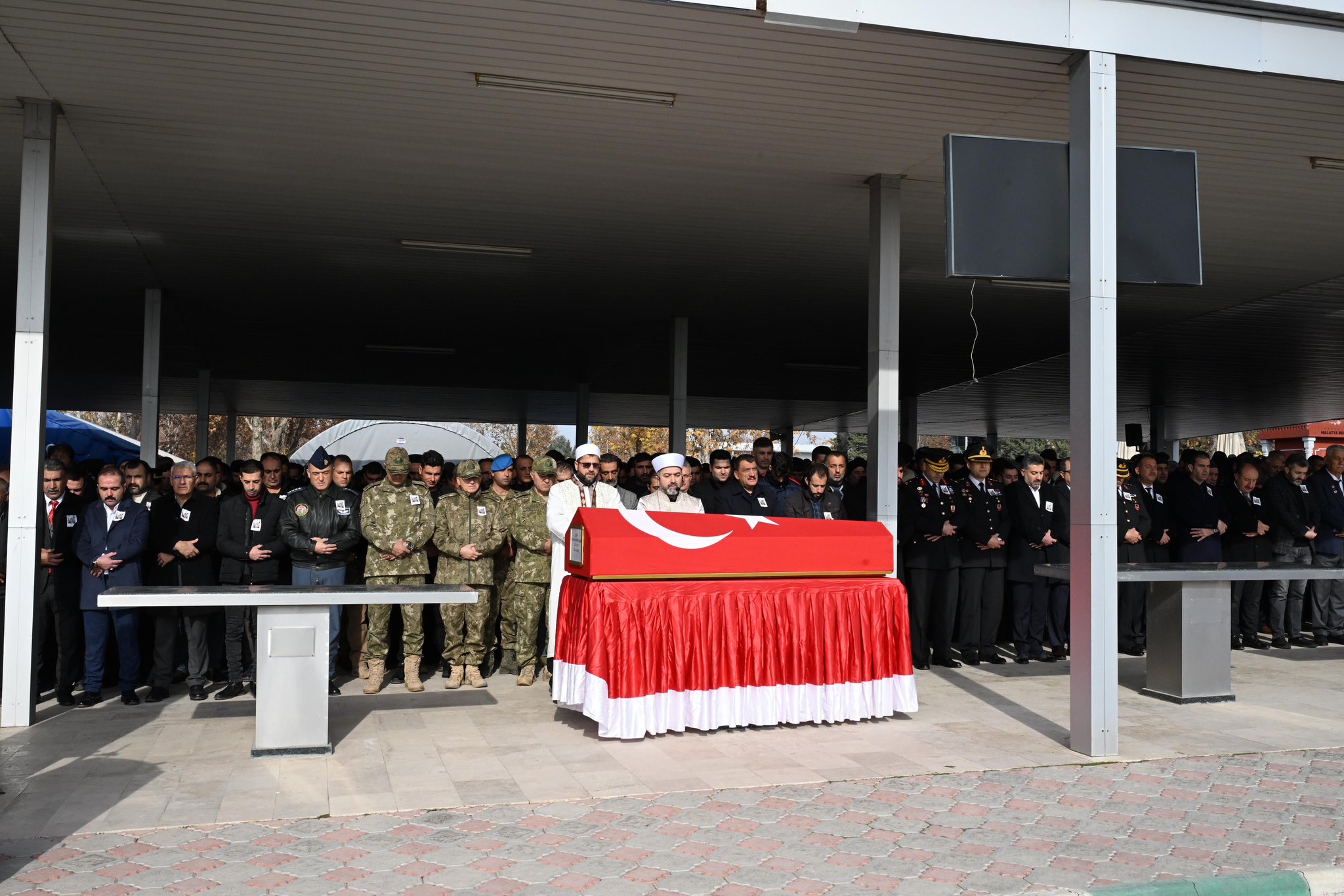 Malatya Şehidini Uğurladı