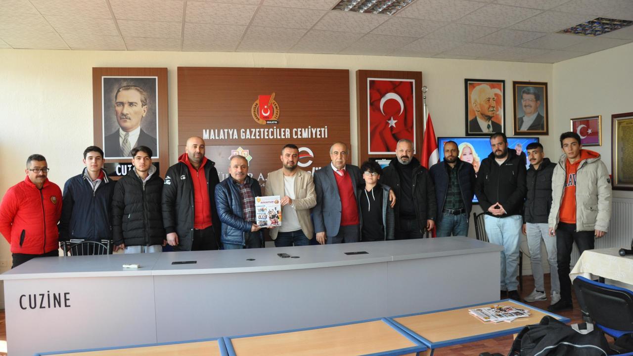 Malatyaspor Taraftarlar Derneğinden MGC'ye Ziyaret