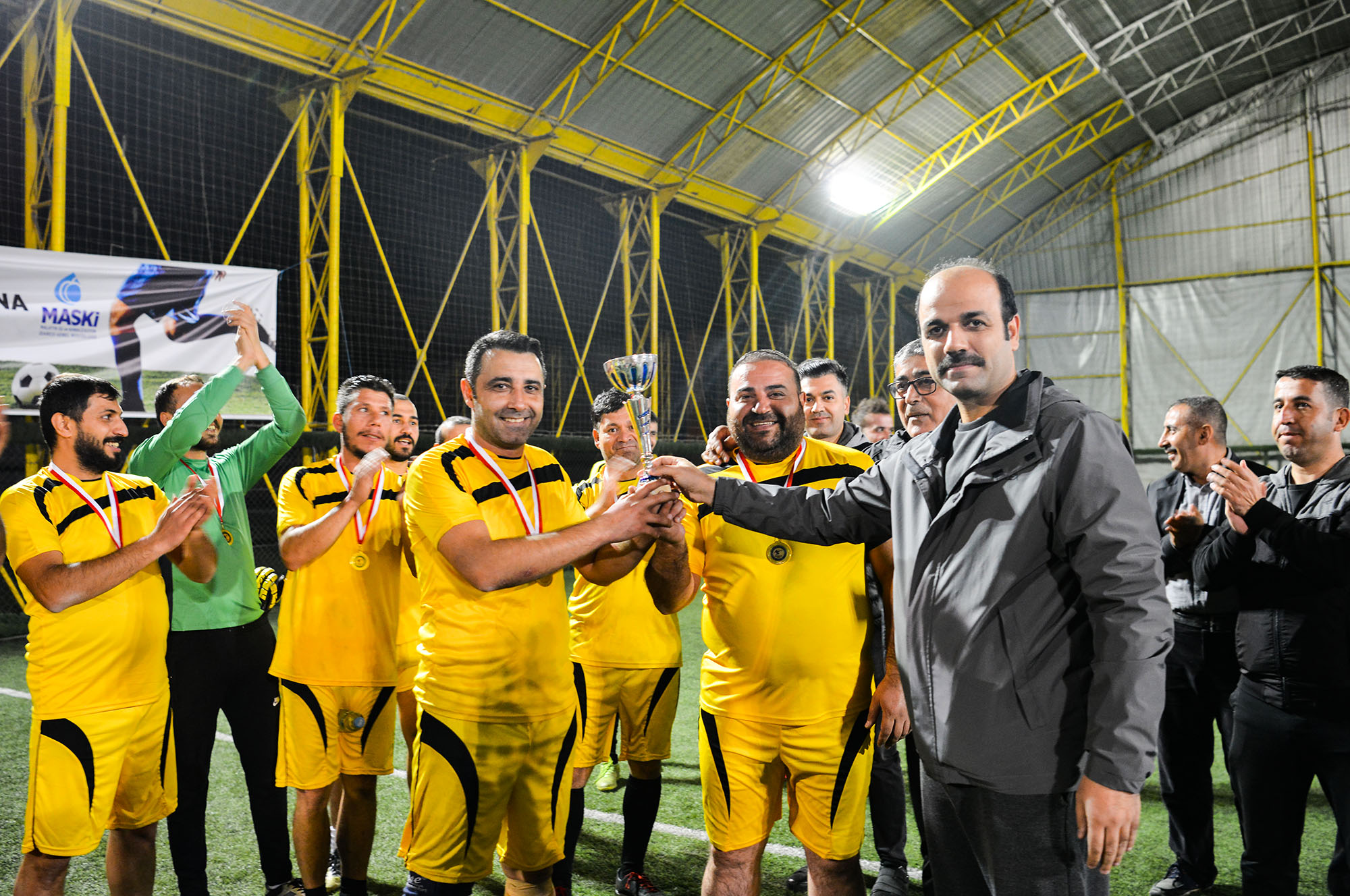 MASKİ Birimler Arası Futbol Turnuvası Sona Erdi