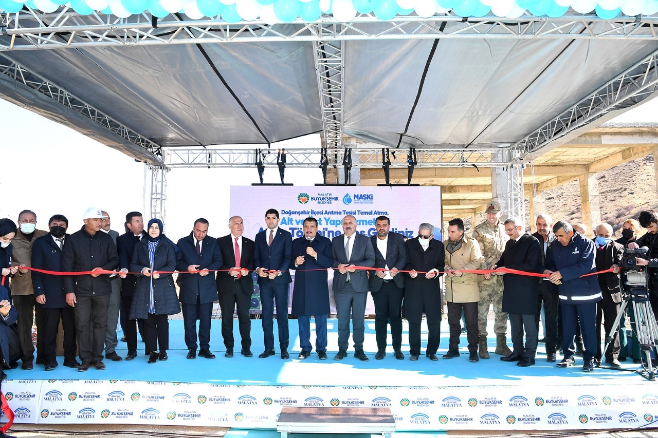 MASKİ'den Doğanşehir'e Arıtma Tesisi