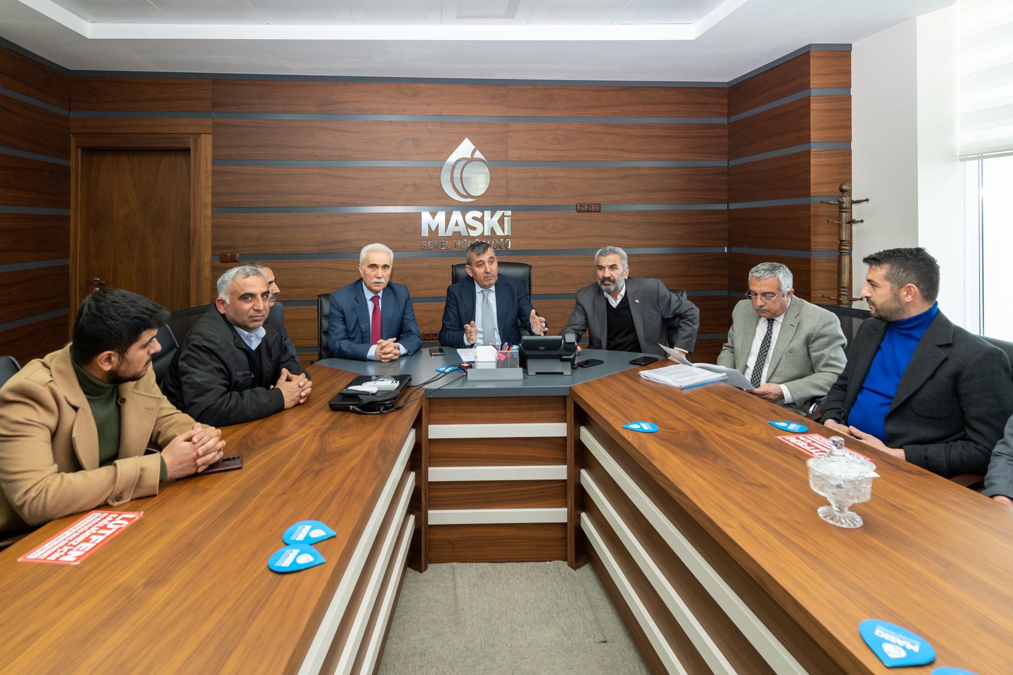 MASKİ Müdürü Mert," Biz Herkesin Büyükşehriyiz Herkese Hizmet Zorundayız"