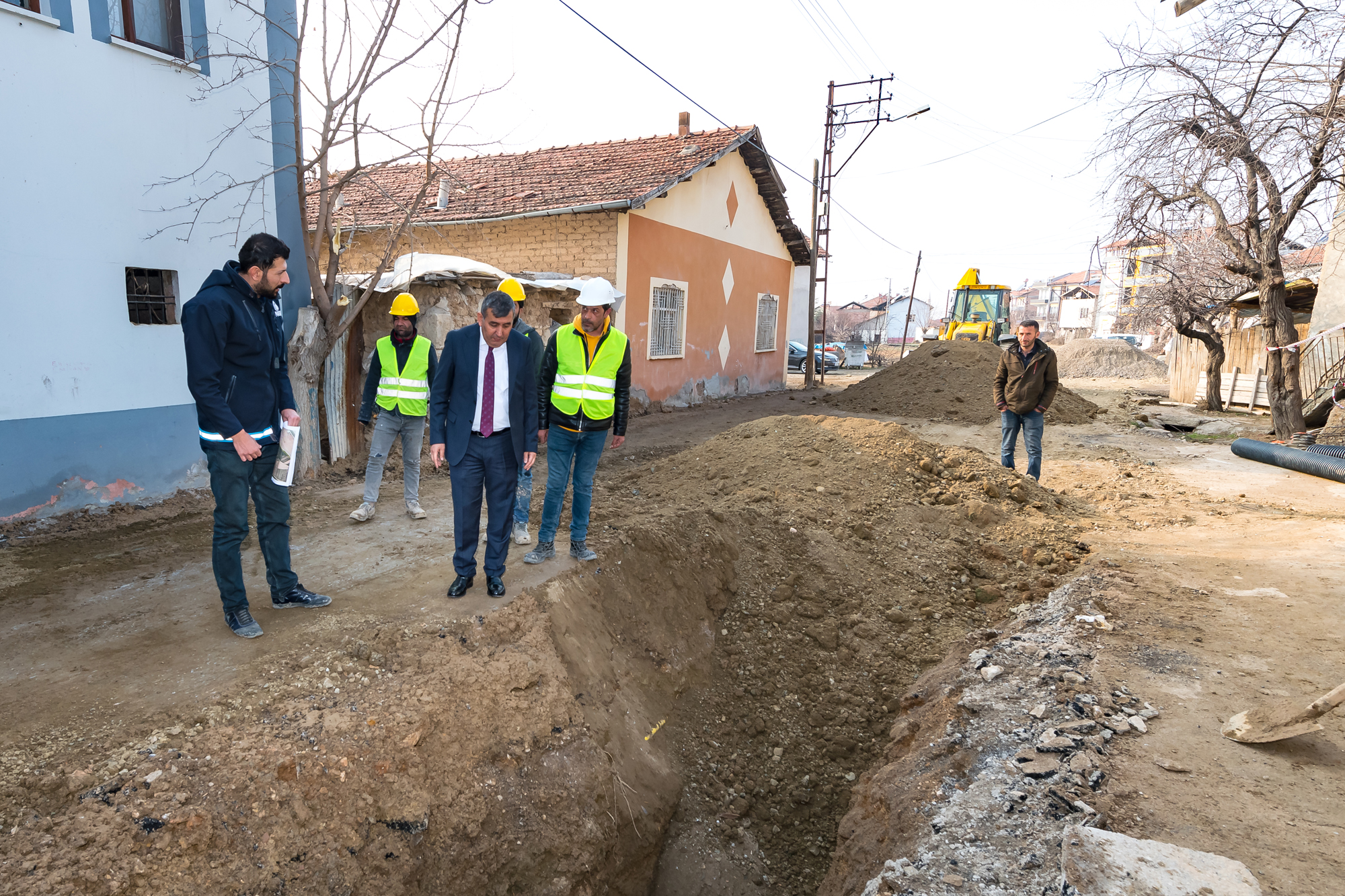 MASKİ Topsöğüt'ün Kanalizasyon Hatlarını Yeniliyor