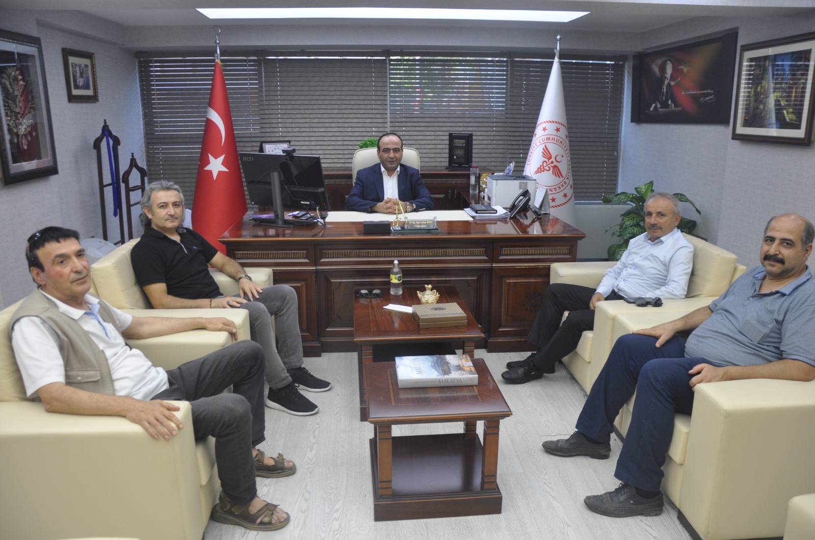 MGC'den İl Sağlık Müdürü Berk'e Ziyaret