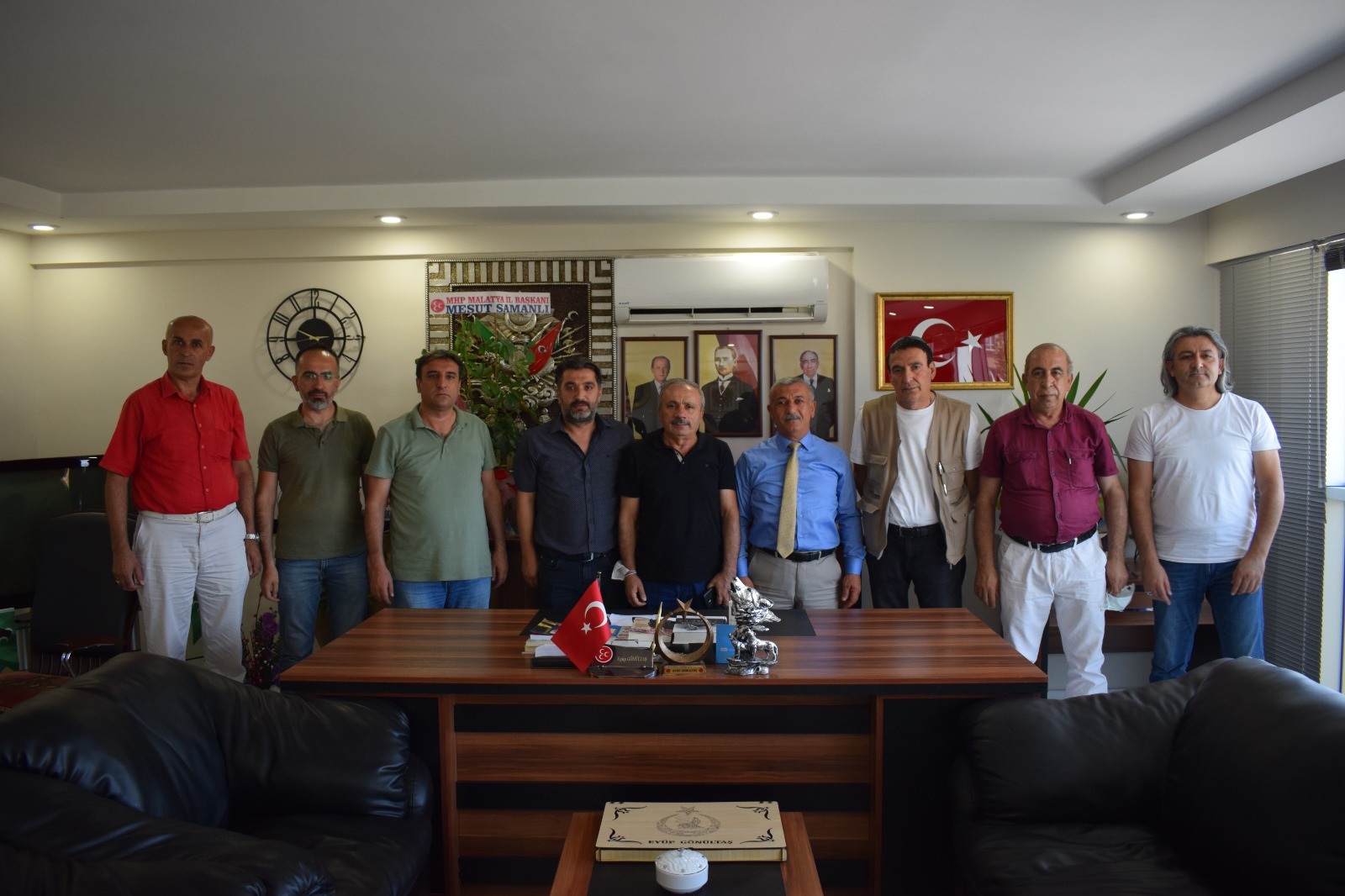 MGC'den MHP MYK Üyesi Gönültaş'a ziyaret