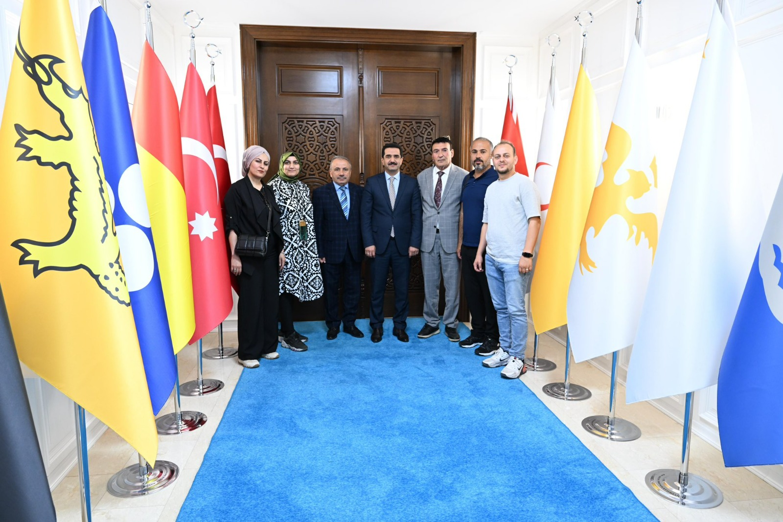 MGC Yönetimi Başkan Taşkın’ı Ziyaret Etti