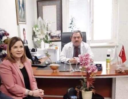 MHP Arzu Erdem'den Dr. Eser'e Ziyaret