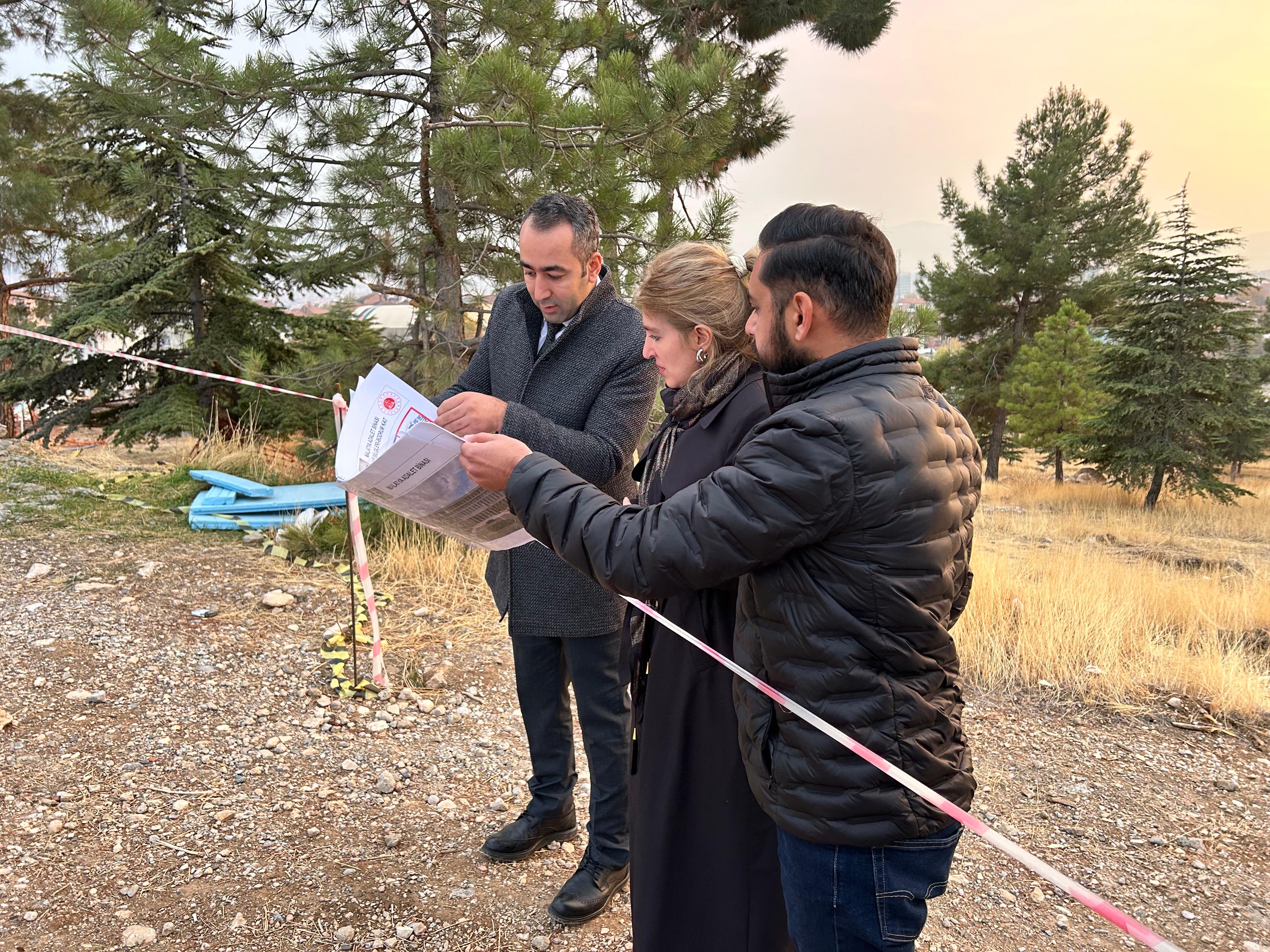 MİLLETVEKİLİ ÖLMEZTOPRAK ADALET SARAYI İNŞAATINI İNCELEDİ “MALATYA ADALET SARAYI 2026 NİSAN’DA HİZMETE AÇILACAK”