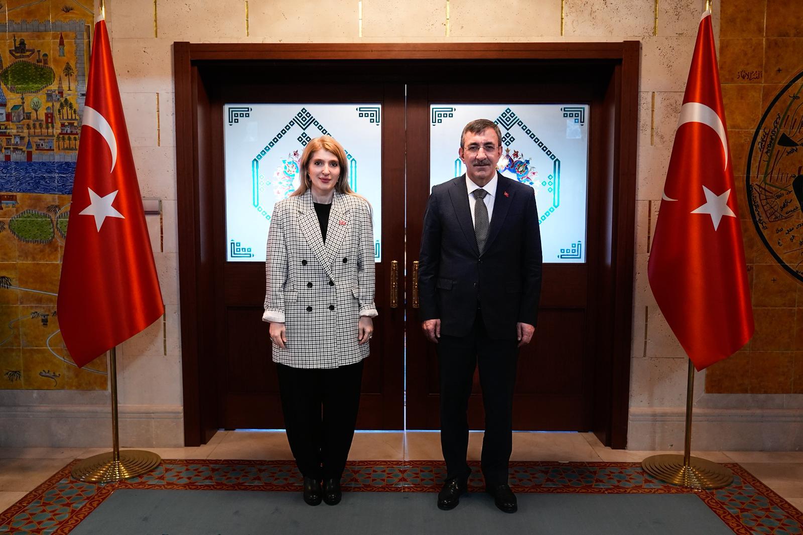 MİLLETVEKİLİ ÖLMEZTOPRAK’TAN, CUMHURBAŞKANI YARDIMCISI YILMAZ İLE “MALATYA” GÖRÜŞMESİ