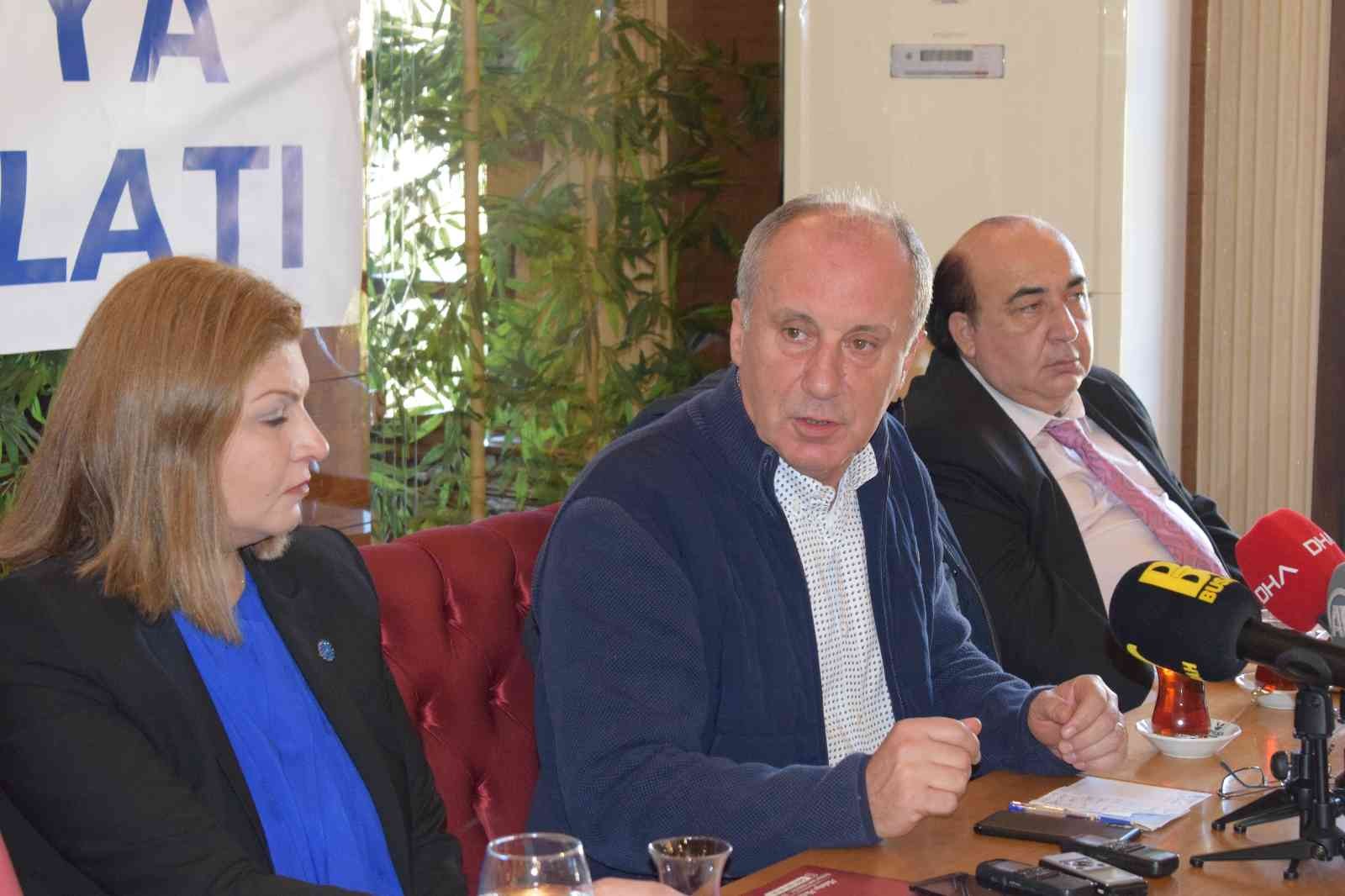 Muharrem İnce: "Muhalefetin kafası karışık, Cumhurbaşkanı adaylığı için CV bırakıyorlar"