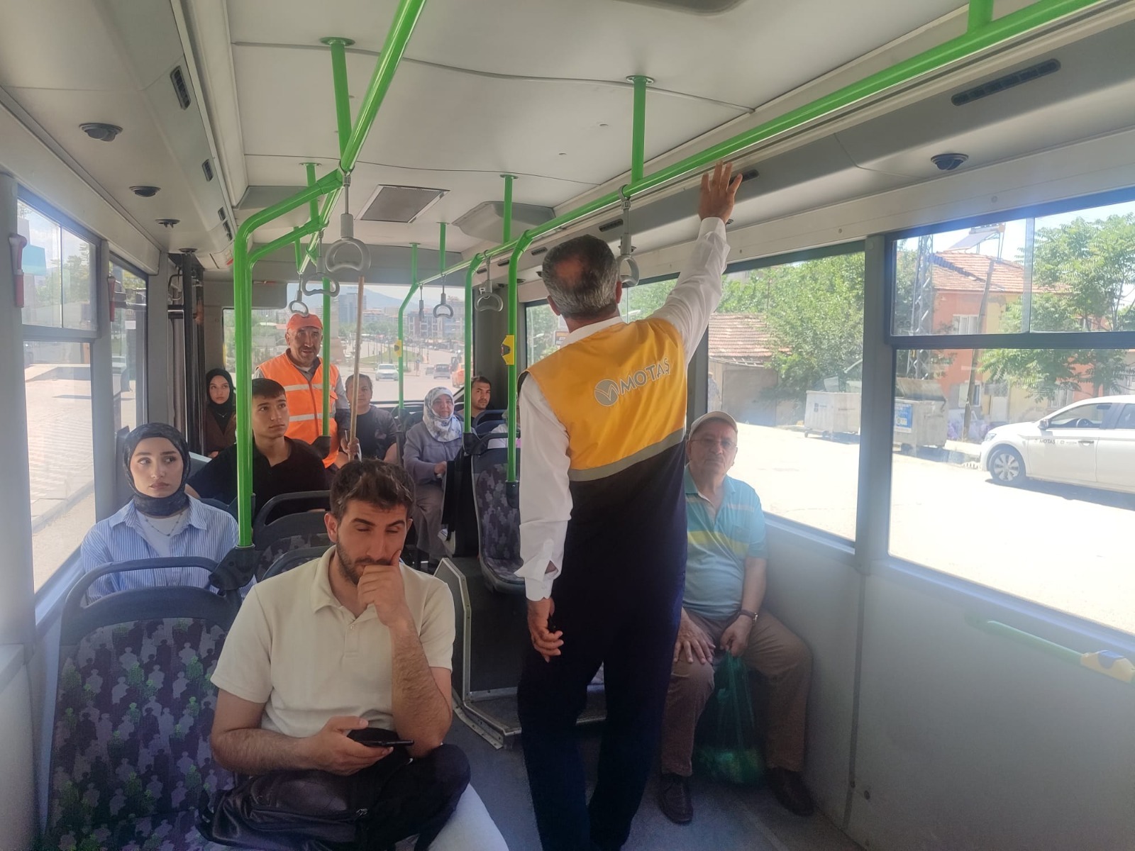 OTOBÜSLERİN KLİMA BAKIMI MOTAŞ TARAFINDAN YAPILDI