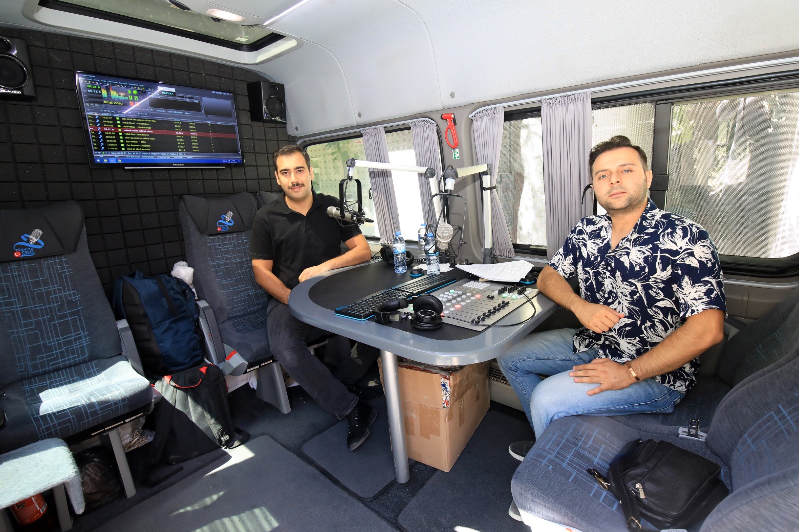 Polis Radyosu Darende’ye Konuk oldu