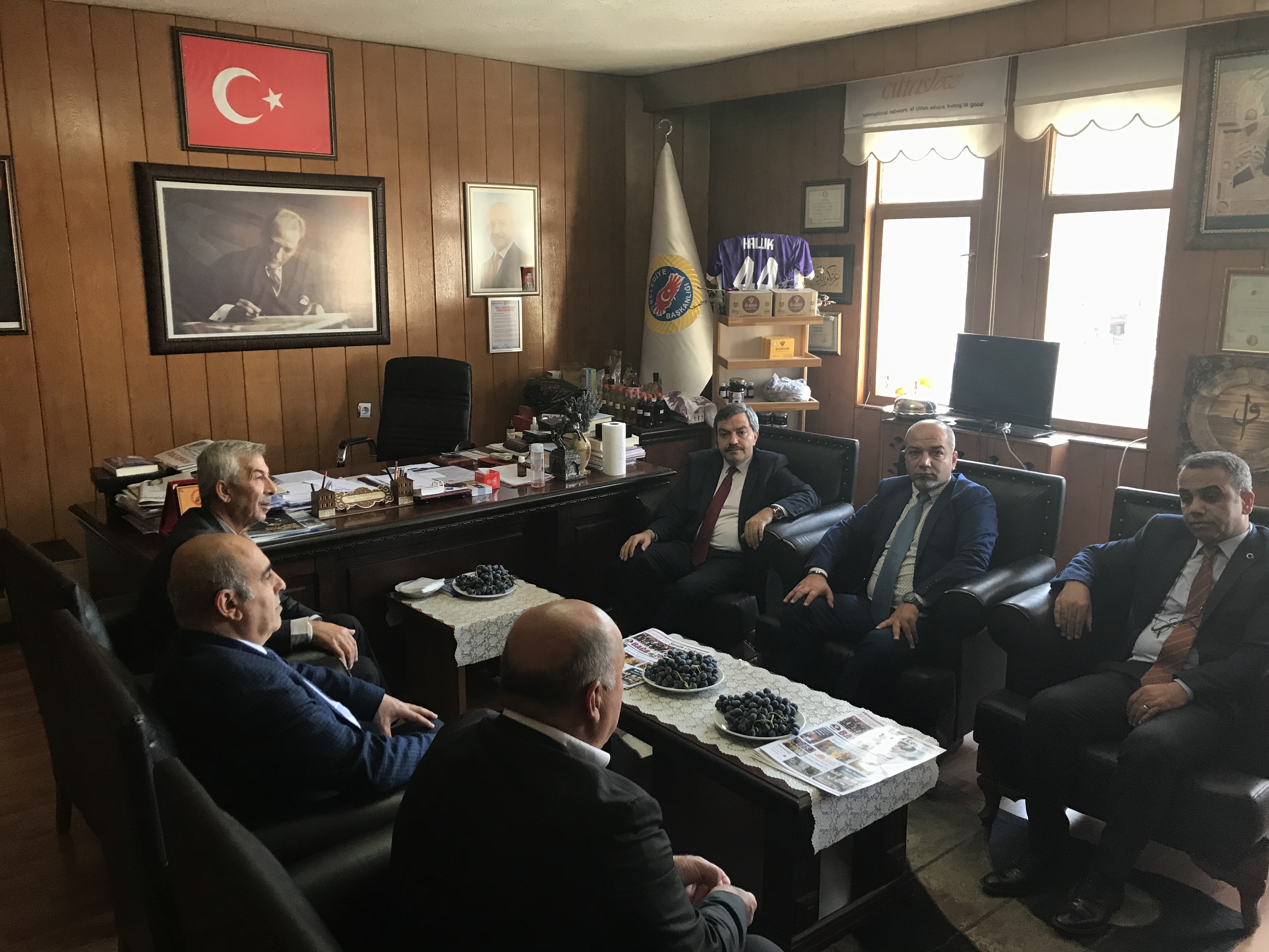 Rektör Bentli'den Başkan Cömertoğlu'na Ziyaret