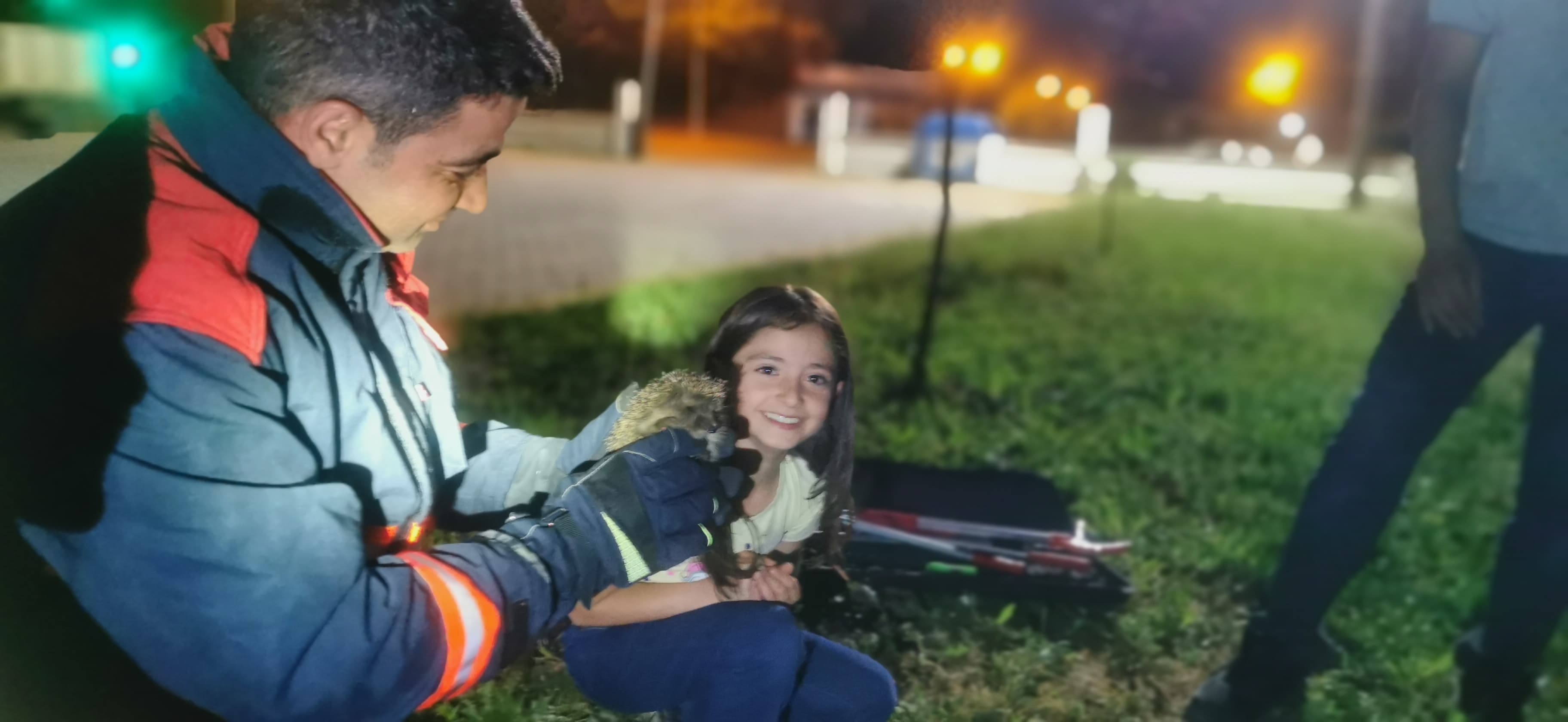 Rögar Borusuna Düşen Kirpiler Kurtarıldı