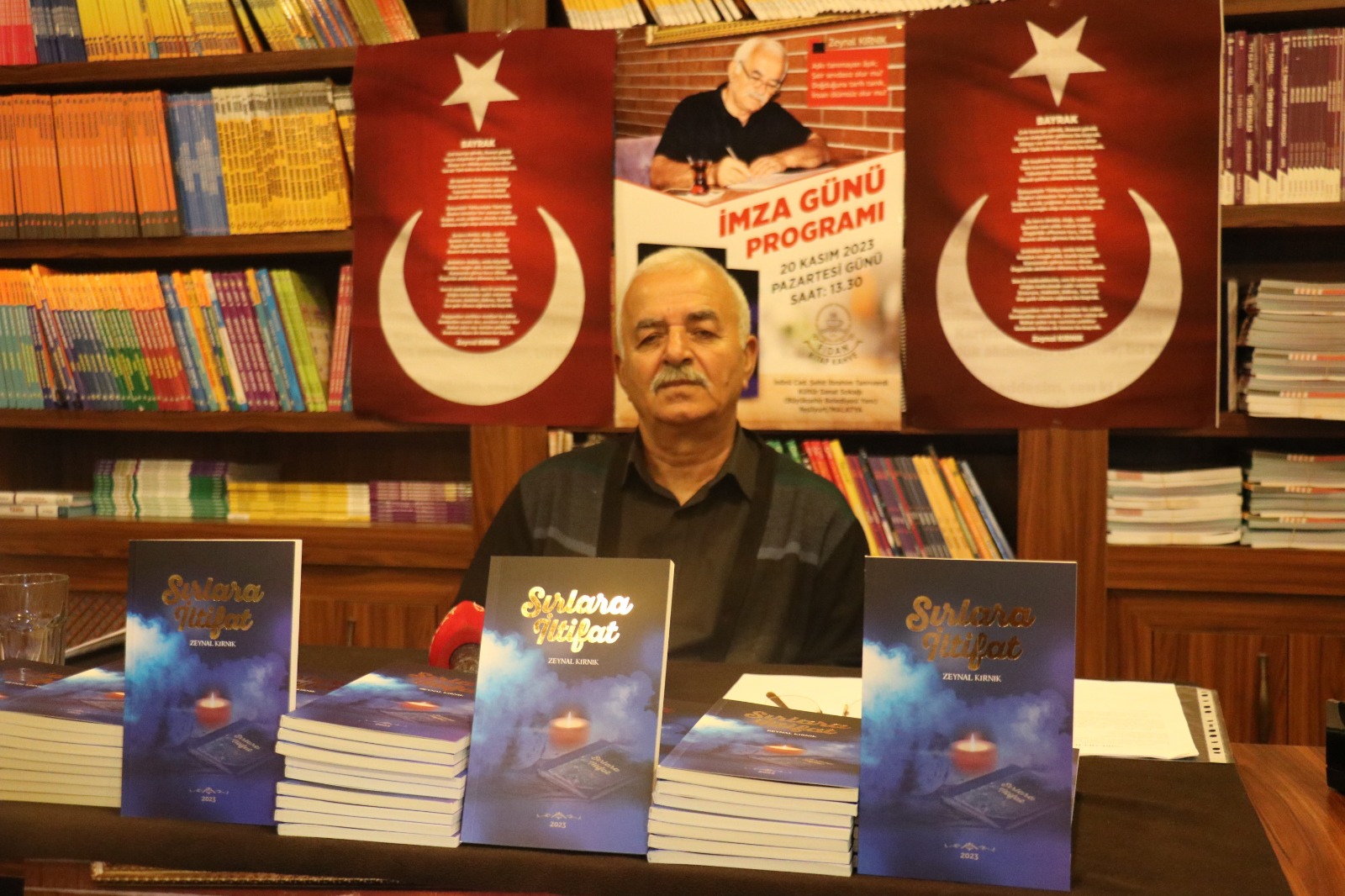 Şair Zeynal Kırnık İmza Günü Düzenledi