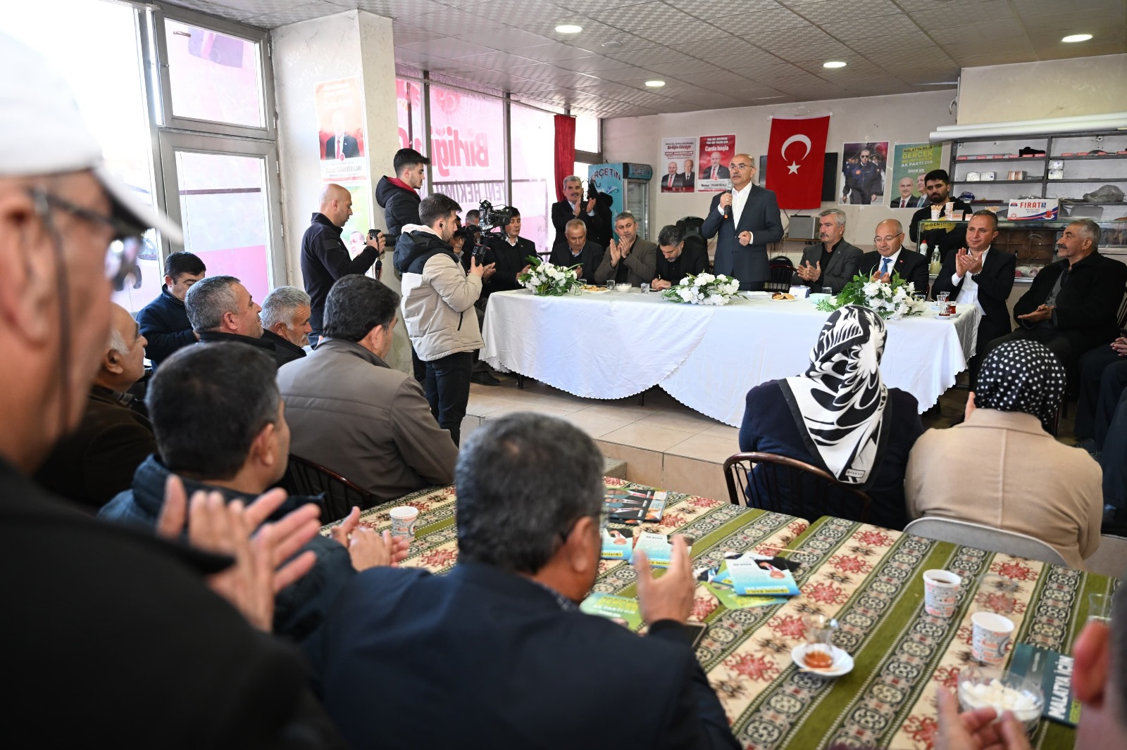 Sami Er ve Bayram Taşkın Seçim Çalışmalarını Sürdürüyor