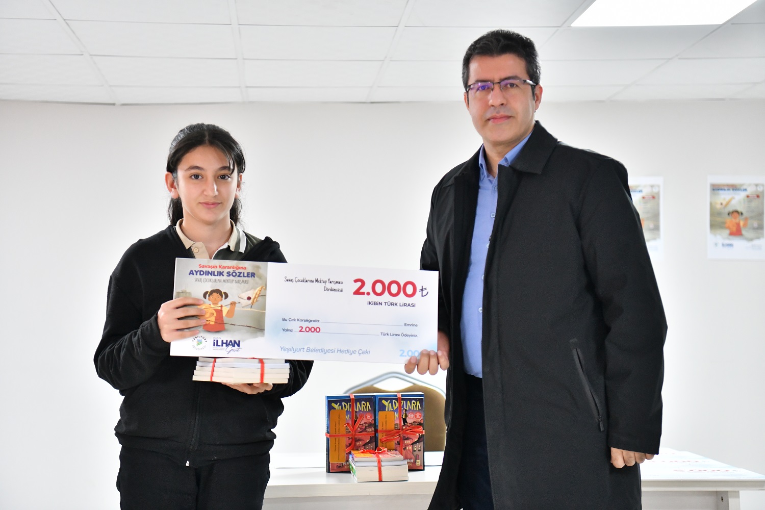 SAVAŞ ÇOCUKLARINA MEKTUP YARIŞMASINDA ÖDÜLLER SAHİPLERİNİ BULDU