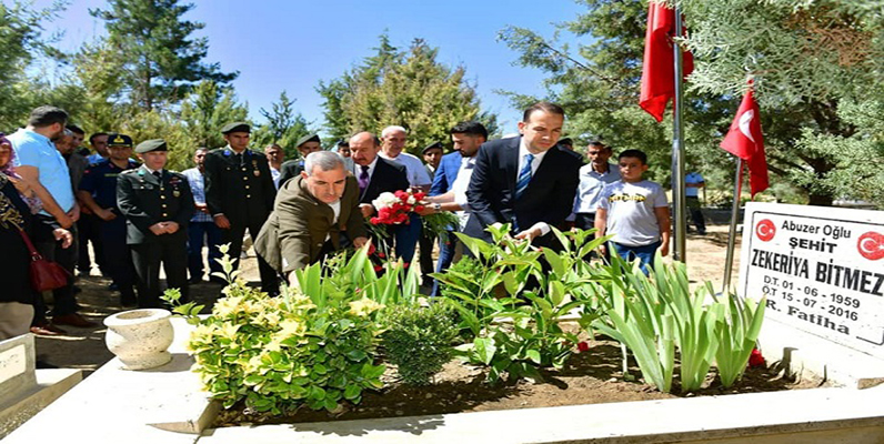 Şehit Zekeriya Bitmez Kabri Başında Anıldı