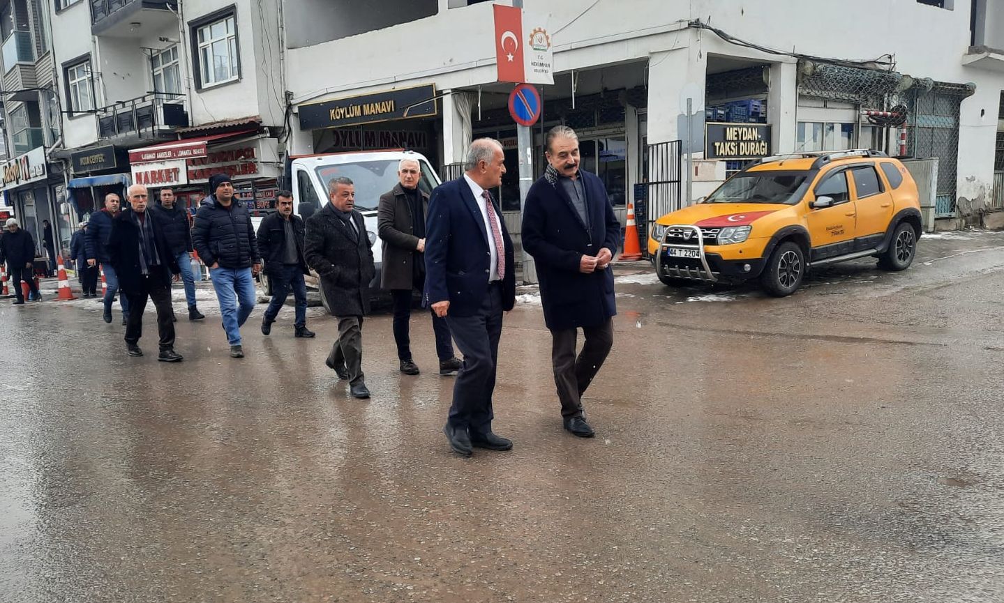 Şevket Keskin Hekimhan Esnafını Dinledi