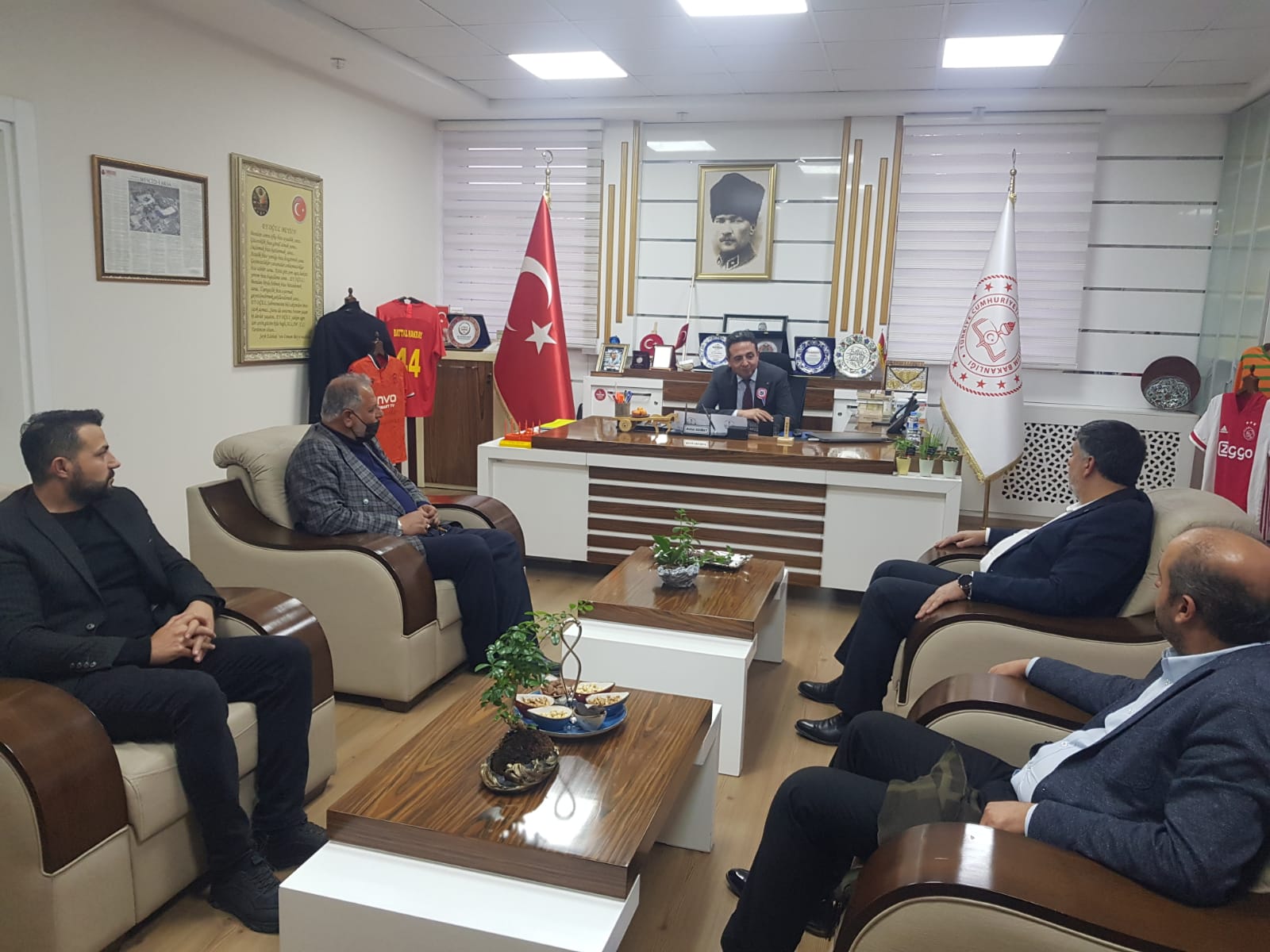 SP'den İl Milli Eğitim Müdürü Kanbay'a Ziyaret