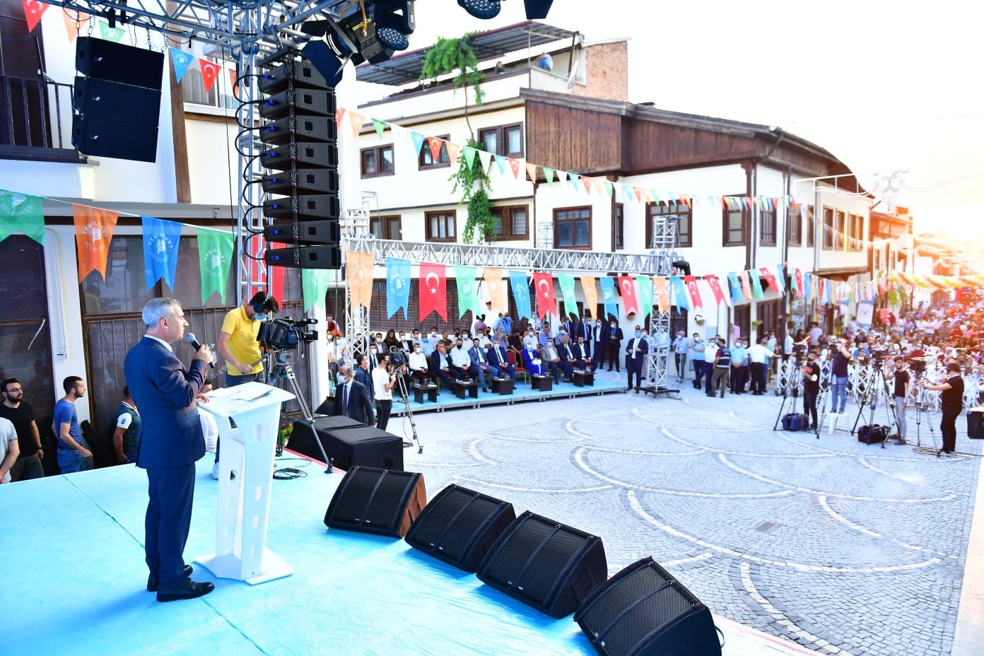 Tarihi Yeşilyurt konaklarında heyecanlı ve coşku dolu anlar yaşandı