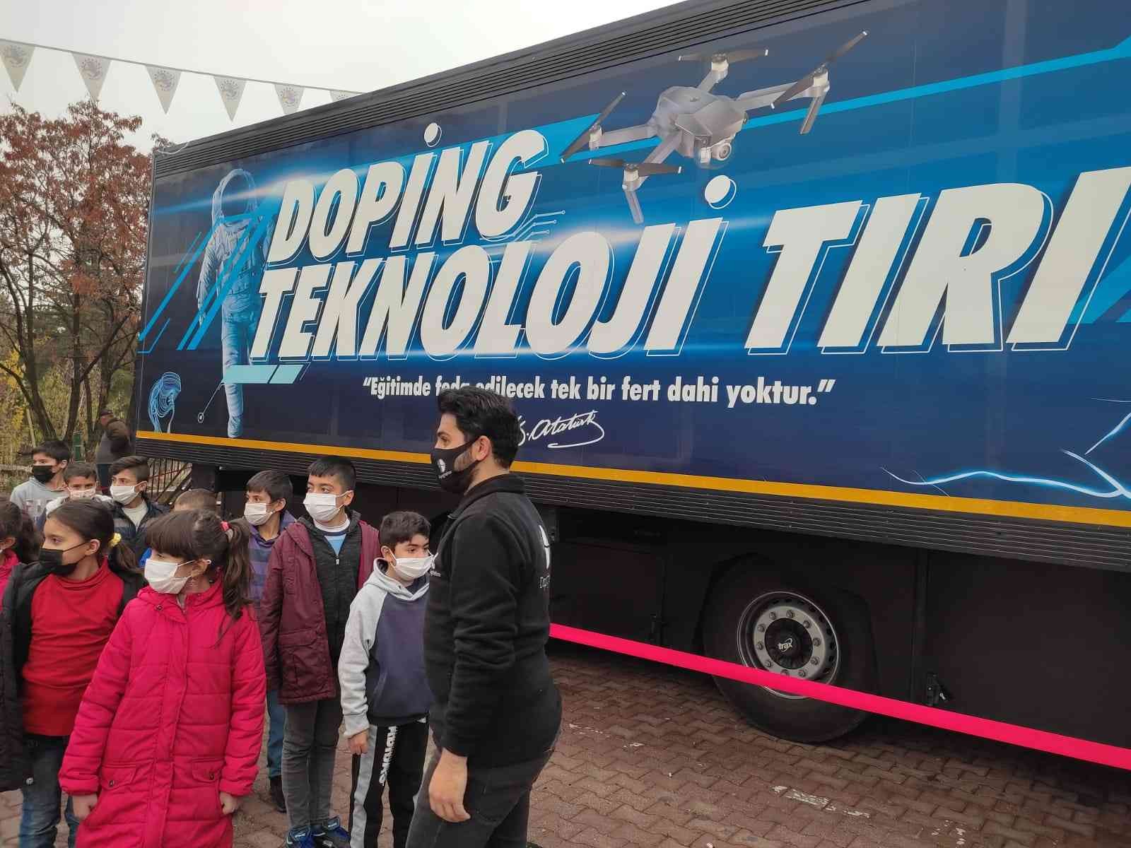 Teknoloji tırı Arguvan’da