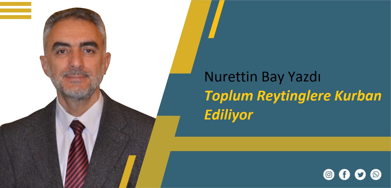 Toplum reytinglere kurban ediliyor