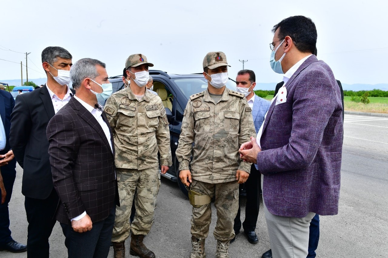 Tüfenkci ve Çınar’dan Jandarma ziyareti