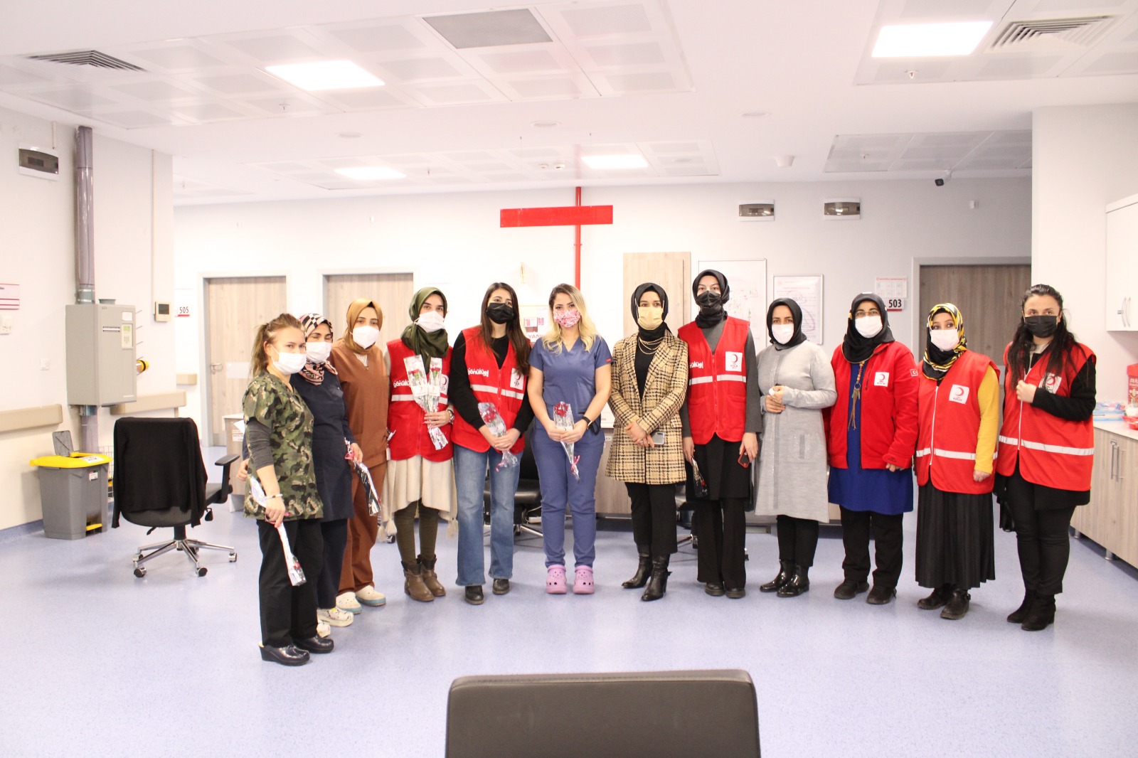 Türk Kızılay'ından Yılın İlk Bebeklerine Ziyaret