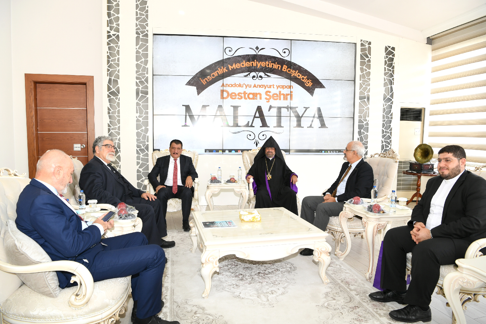 Türkiye Ermenileri Partiği Maşalyan'dan Başkan Gürkan'a Ziyaret