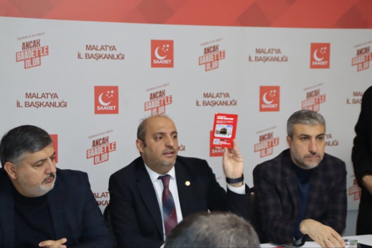 SAADET PARTİSİ İL BASKANI PAŞAHAHAN