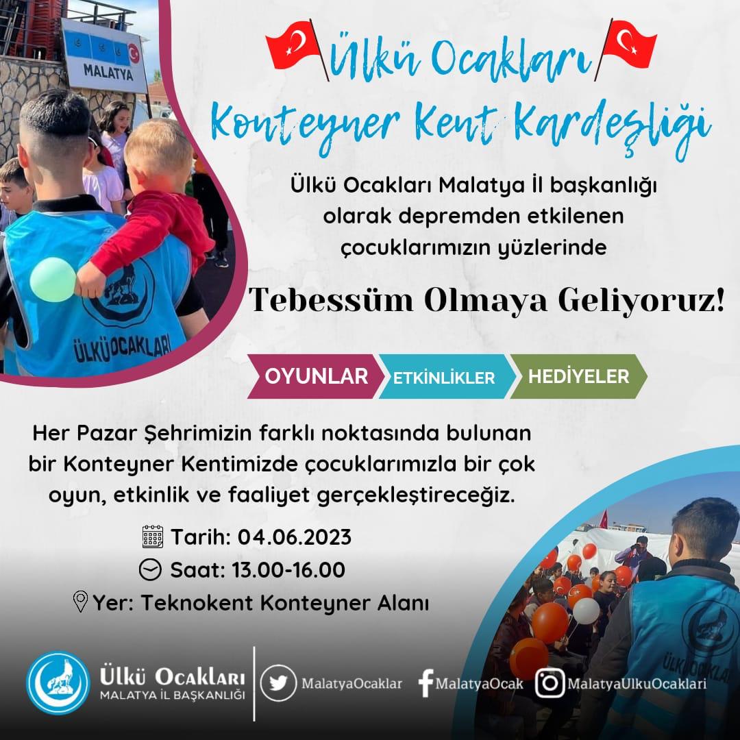 Ülkü Ocakları Çocukların Yüzünü Güldürüyor
