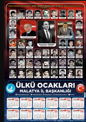 Ülkü Ocakları İl Başkanlığından “Ahde Vefa İmandandır“ Takvimi