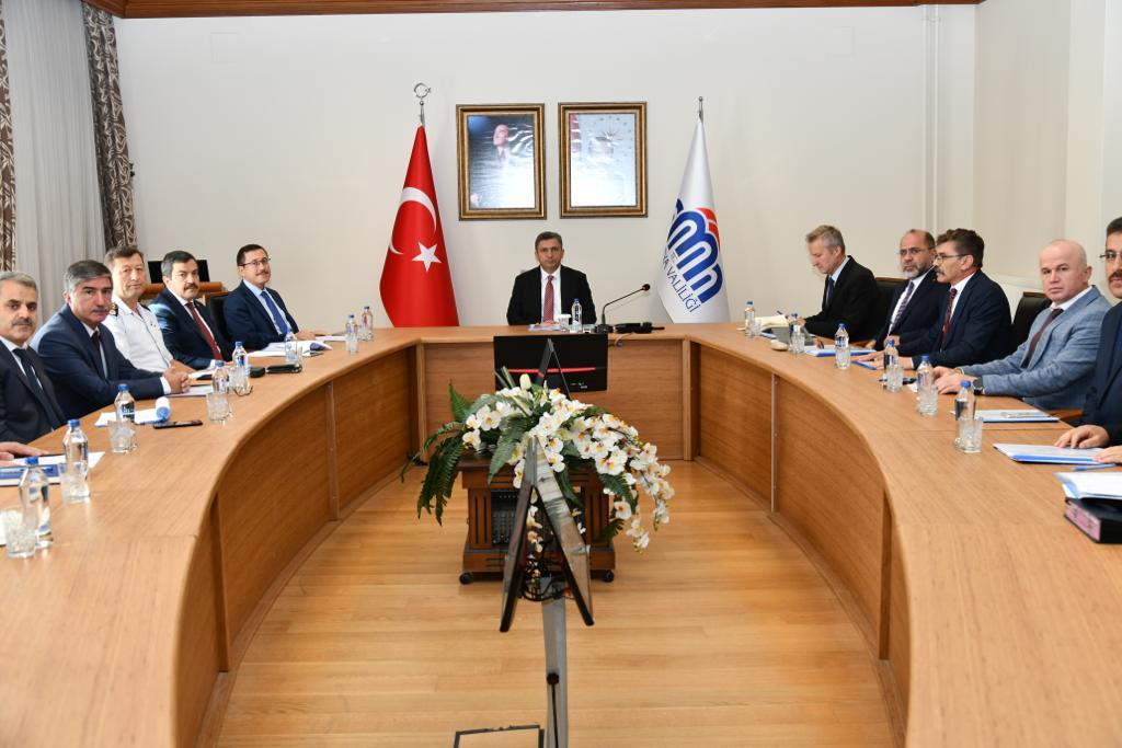 Üniversitelerde Huzur ve Güvenin Arttırılması Toplantısı Yapıldı