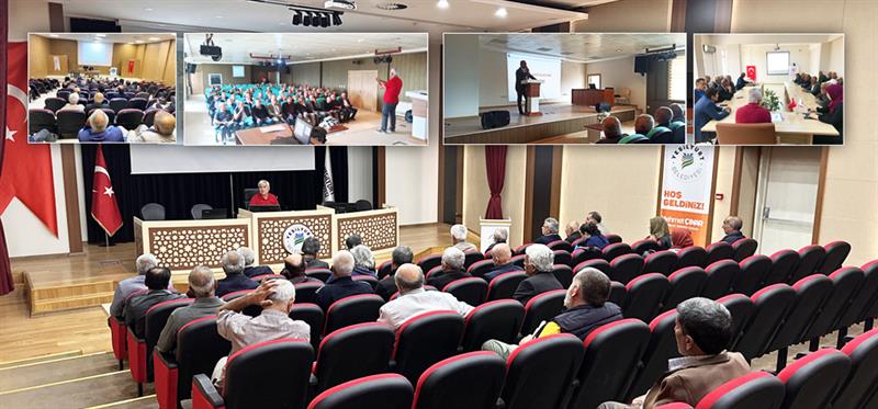 Üreticilere Sonbaharda Kayısı Bahçesi Bakımı Eğitimi Verildi