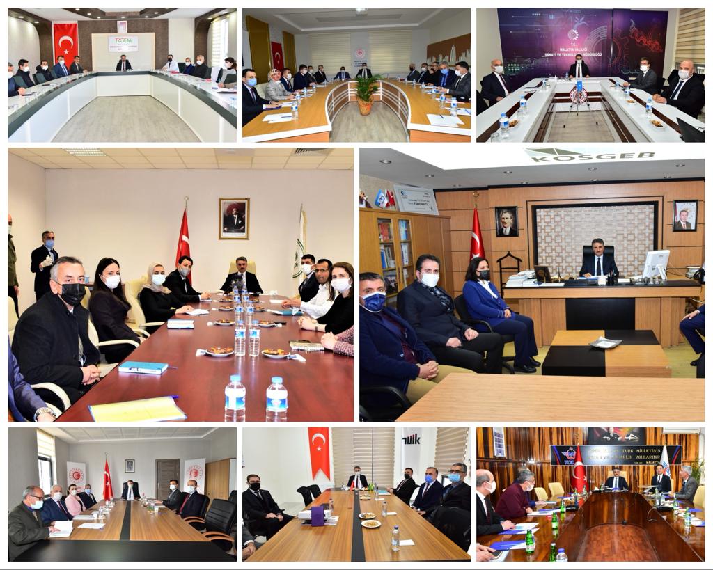 Vali Baruş Kurumlardan Brifing Aldı