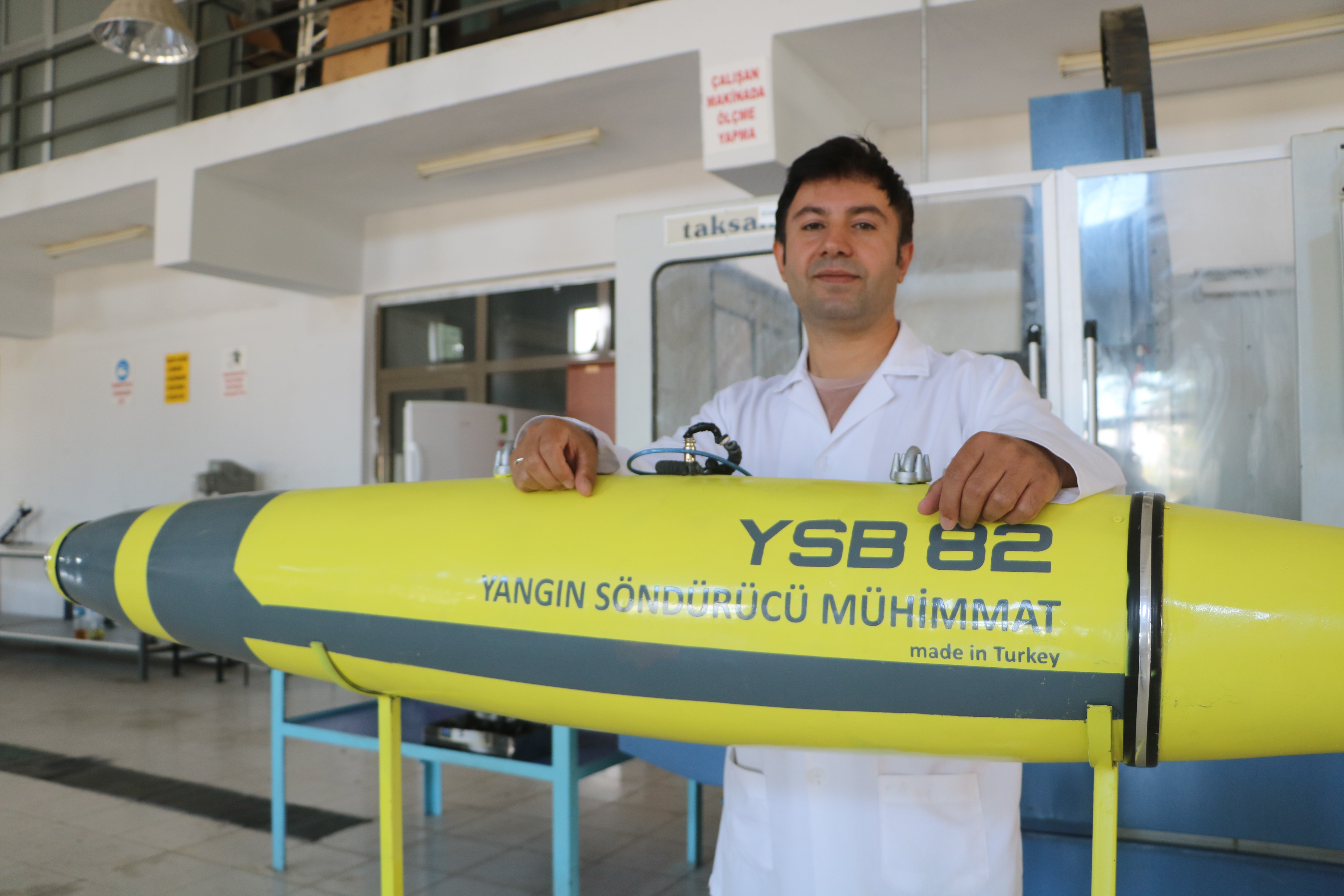 Yangın söndürme bombası için yurt dışından gelen teklifleri reddetti