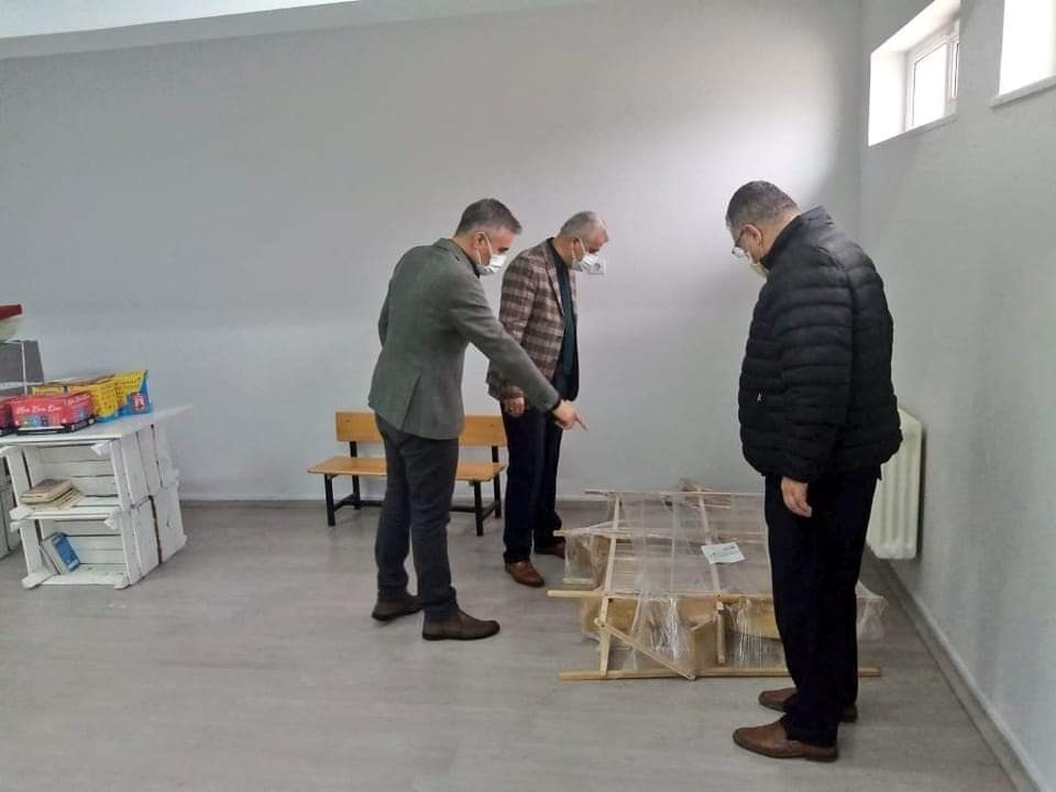 Yazıhan’da kütüphanesiz okul kalmayacak