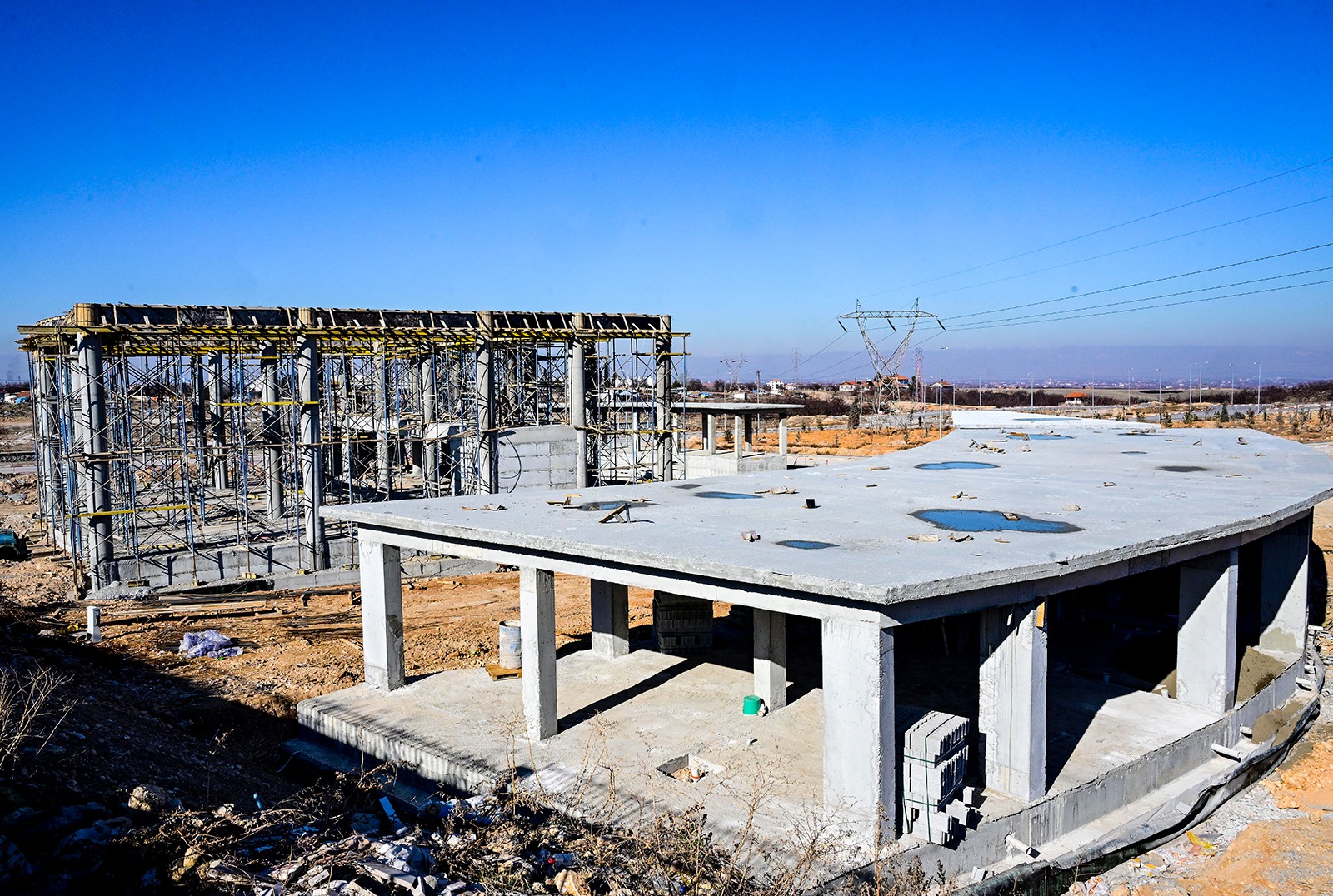 YENİ ŞİRE PAZARI CAMİ PROJESİ’NDE ÇALIŞMALAR SÜRÜYOR