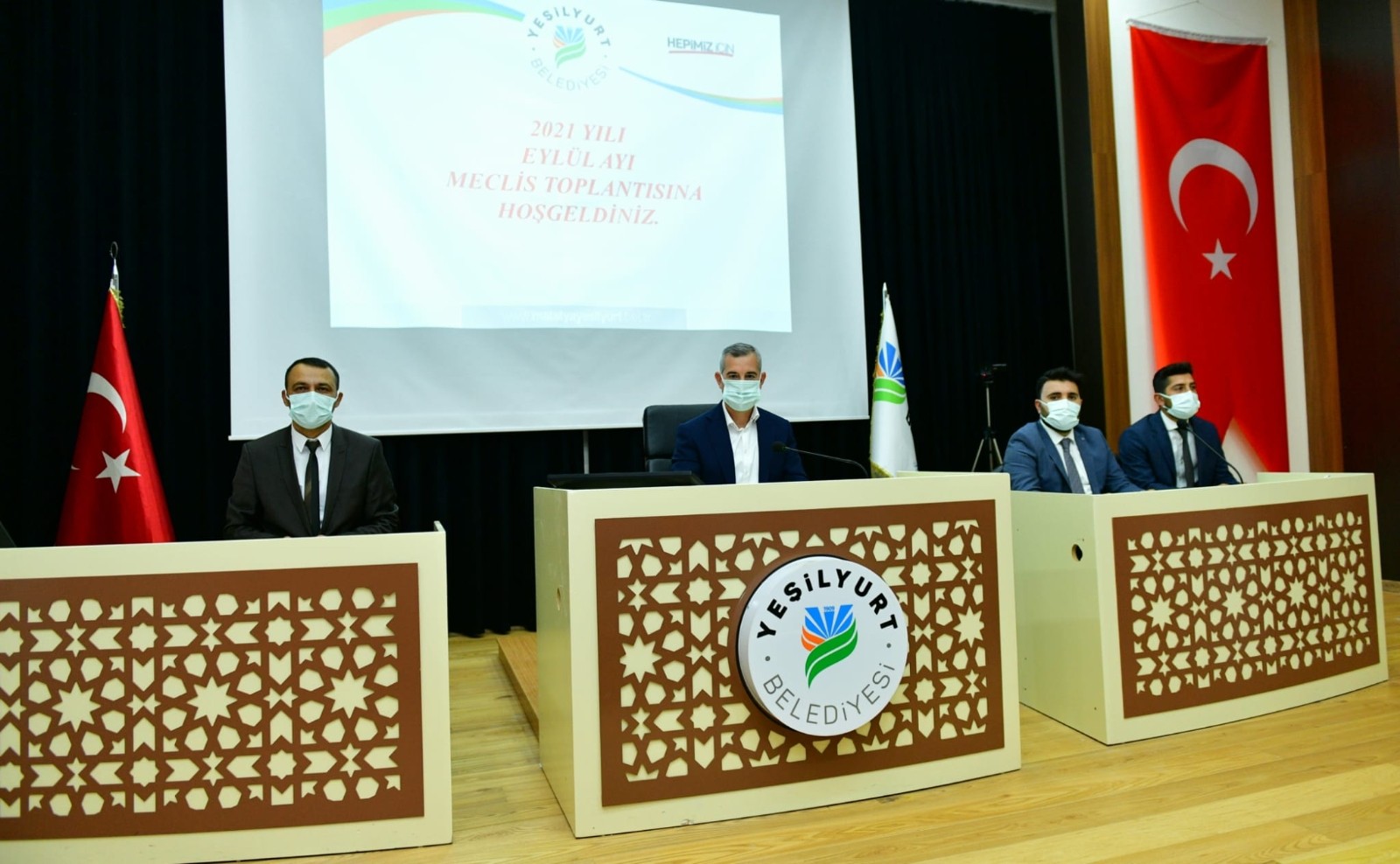 Yeşilyurt Belediye Meclisi Eylül ayı toplantısını yaptı