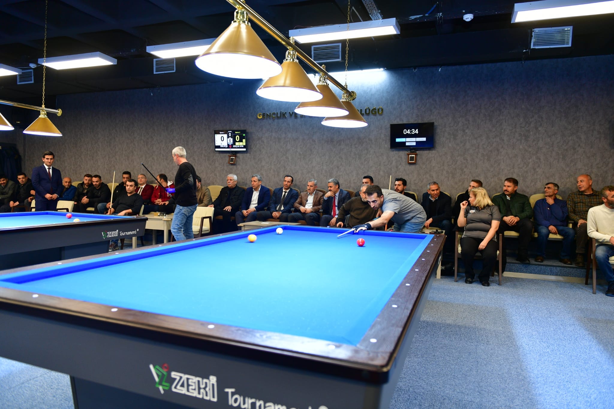Yeşilyurt Belediyesi Bilardo Şampiyonası Başladı