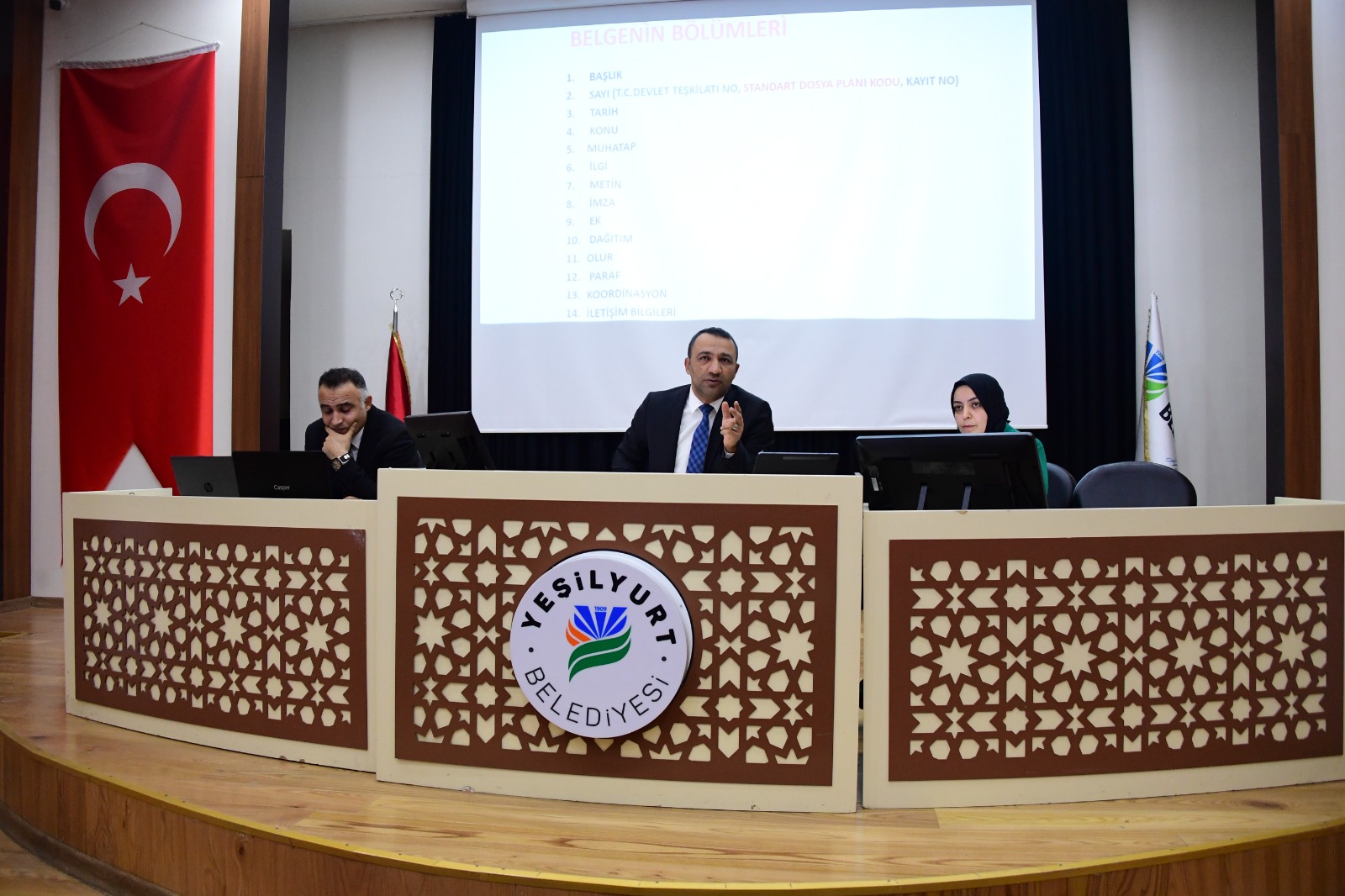 Yeşilyurt Belediyesinden Hizmetiçi Eğitim