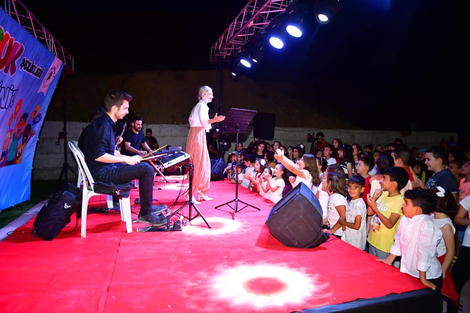 Yeşilyurt'ta Çocuklar Doyasıya Eğlendi