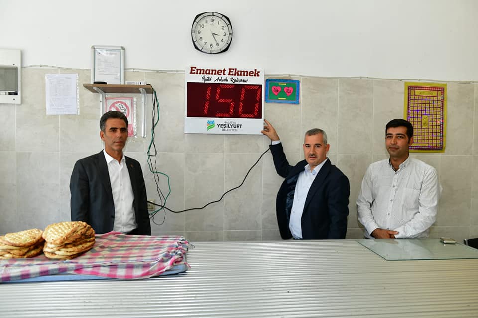 Yeşilyurt’ta Emanet Ekmek Noktası 132'ye Yükseldi
