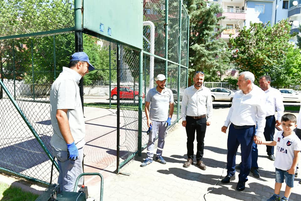 Yeşilyurt'ta ki 227. Park Alanı İlyas Mahallesi'nde Hizmete Sunulacak