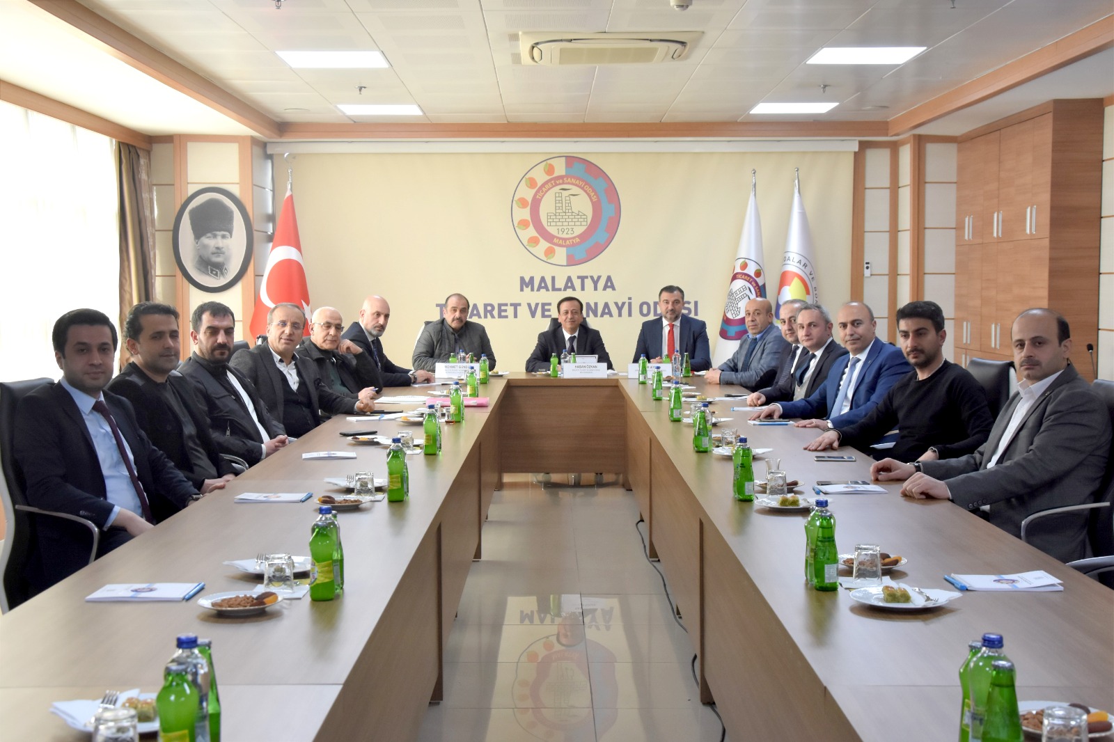 Ziraat Bankası Bölge Müdüründen MTSO’ya Ziyaret